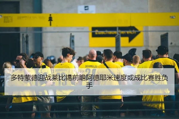 多特蒙德迎战莱比锡前瞻阿德耶米速度或成比赛胜负手